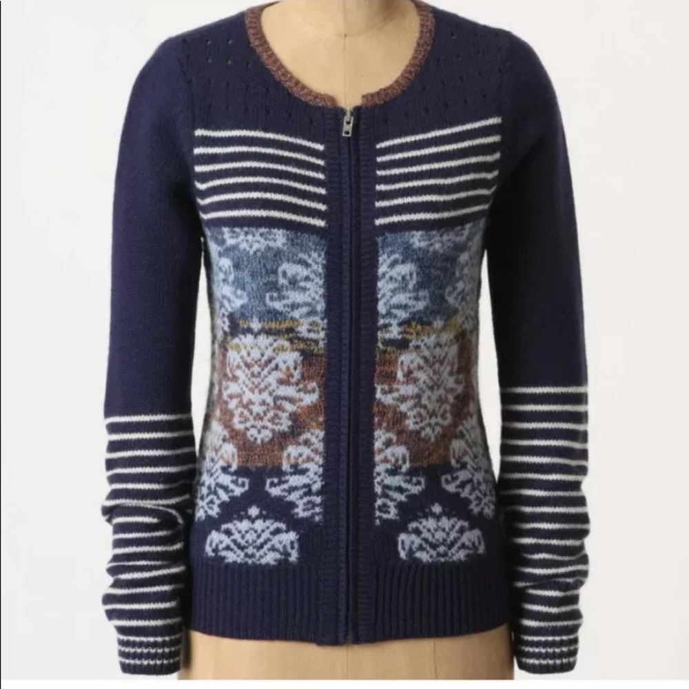 Women’s Anthropologie Sparrow Lambswool Cardigan